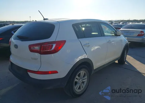 2011 Kia Sportage Lx from USA, damaged, VIN KNDPB3A25B7096972